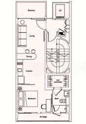 Two8one Studio (D9), Apartment #455771301